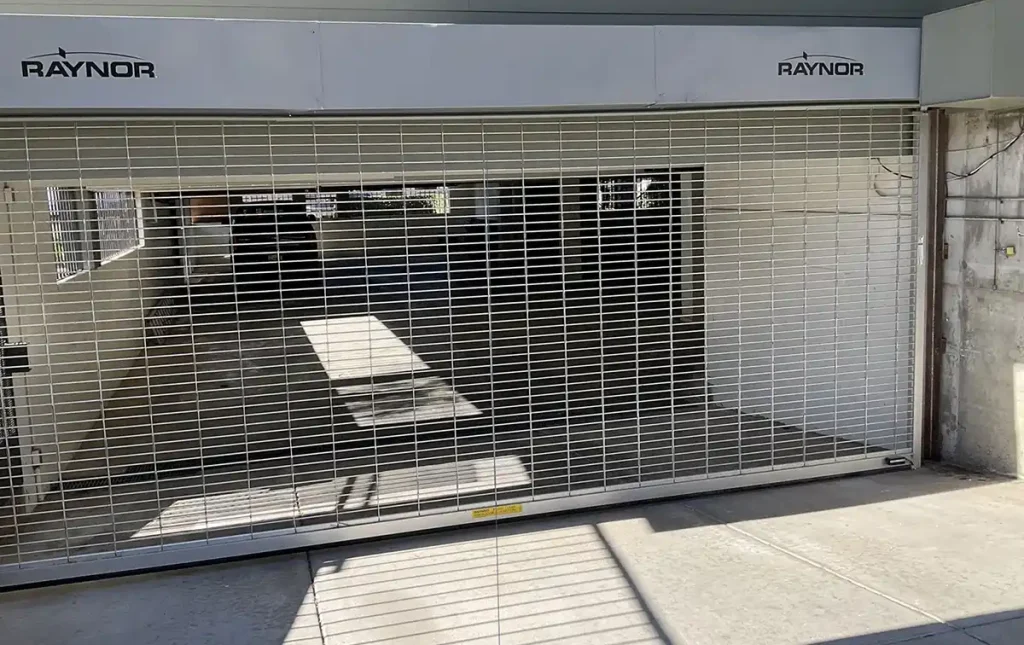 raynor rolling grille gate